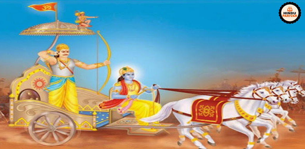 भीम और अर्जुन के साथ महाभारत में हनुमान